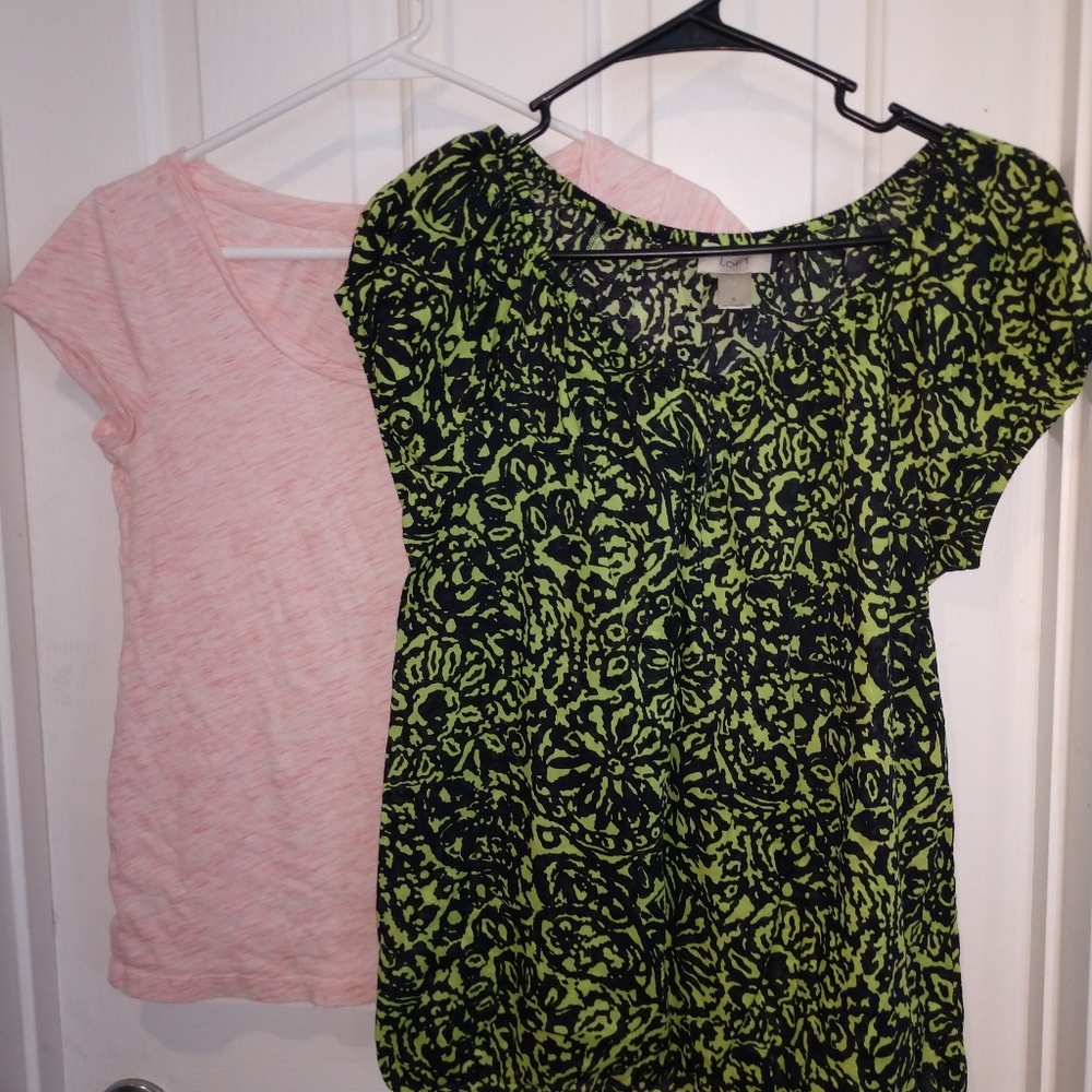 Bundle Of 2 Loft Tops Size Small